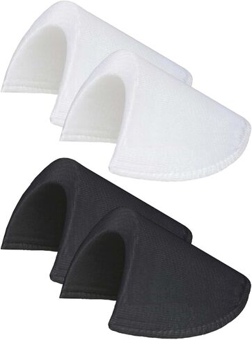 2 Pairs 3.5cm Extra Thick Shoulder Pads, Sewing Anti-Slip Reusable for Fashionable Design, for Blazer Suit Jacket, for Women and Men in Kuwait