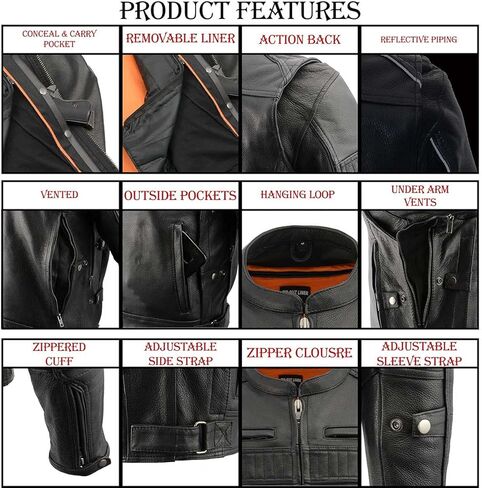 Milwaukee Men's Vented Scooter Jacket in Kuwait