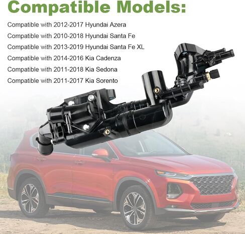استبدال مجموعة مبيت منظم حرارة مبرد المحرك WMPHE لـ 256203CAA0 متوافق مع 2010-2019 Kia Cadenza Sorento Sedona Hyudai Azera Sant FE XL in Kuwait