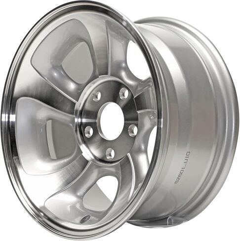 New 15x7 15-Inch Machined Silver Aluminum Alloy Wheel Rim Fits Chevrolet S-10 Blazer Fits GMC Jimmy S15 Sonoma 2WD 1998-2005 ALY05063U10N in Kuwait