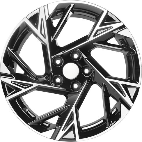 حافة بديلة جديدة مقاس 18 × 7.5 بوصة، إطارات عجلات مصنوعة من سبائك الألومنيوم عالية الجودة باللون الأسود مناسبة لكيا K5 2025 2026، ملائمة مباشرة ومواصفات مخزون المعدات الأصلية حافة مقاس 18 × 7.5 بوصة in Kuwait