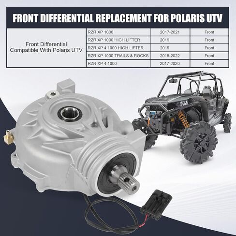 1333579 Front Differential Compatible with Polaris 2015-2018 RZR 4 900/RZR XP 4 900, 2022-2023 RZR 900, 2014-2023 RZR XP 1000/RZR XP 4 1000 & More # 1333597 1333687 in Kuwait