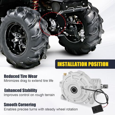 1333579 Front Differential Compatible with Polaris 2015-2018 RZR 4 900/RZR XP 4 900, 2022-2023 RZR 900, 2014-2023 RZR XP 1000/RZR XP 4 1000 & More # 1333597 1333687 in Kuwait