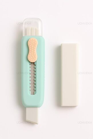 Soft Cute Erasers Push Pull Large Pencil Eraser with Clean up Brush Cute Erasers Pencil Eraser with 1 Refill Eraser for Students Kids, School Office Home Supplies in Kuwait