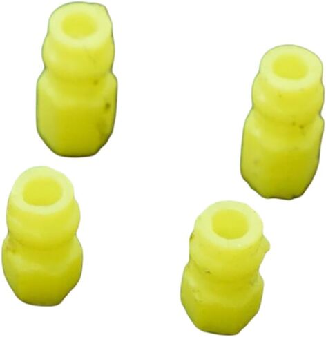Shock Standoff Bushings F/R for Team Associated RC10 Gold Pan/Worlds, Color: Neon Yellow in Saudi Arabia