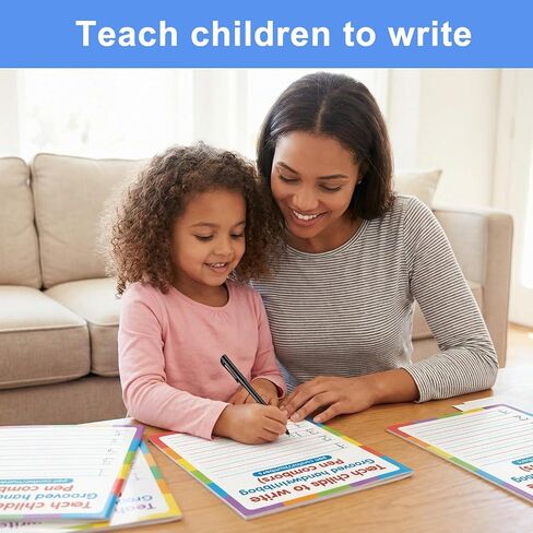 Sibba Magic Pens Refills for Grooved Handwriting Workbooks 40 PCS Disappearing Ink Pen Set Grooved Writing Practice Reusable Handwriting Practice Invisible Ink Pen with 4 Pens 4 Grips in Kuwait