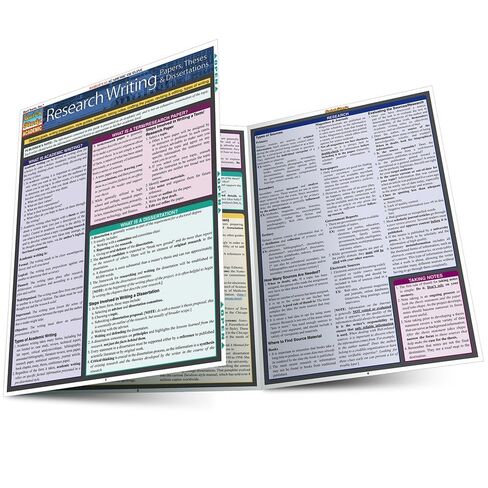 Research Writing: Papers, Theses & Dissertations: a QuickStudy Laminated Reference Guide (Quick Study Academic) in Kuwait