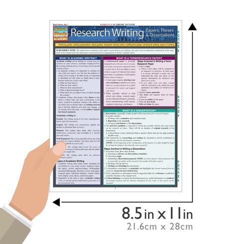 Research Writing: Papers, Theses & Dissertations: a QuickStudy Laminated Reference Guide (Quick Study Academic) in Kuwait