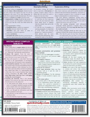 Research Writing: Papers, Theses & Dissertations: a QuickStudy Laminated Reference Guide (Quick Study Academic) in Kuwait