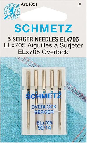 ELX705 Serger Needles -Size 14/90 5/Pkg (3 Pack) in Kuwait