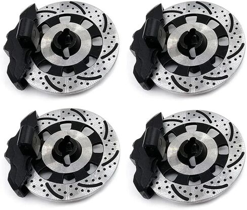 for Traxxas for Unlimited for Desert for Racer for UDR 8569 1/7 4PCS Aluminium Alloy Mental Brake Disc Drive Hub RC Accessories RC Car Toys Parts(Black) in Kuwait