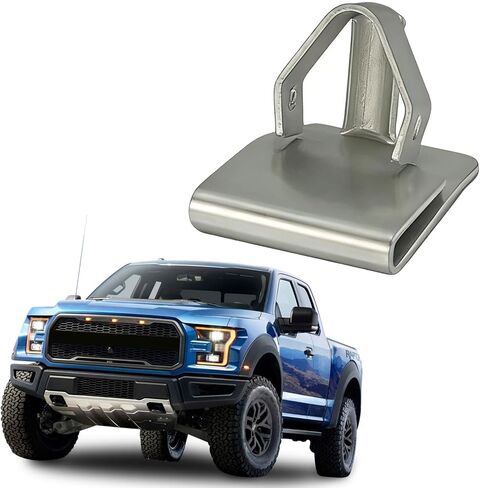 مشبك لوحة انزلاقية ومجموعة أدوات تثبيت لسيارة Ford F-150 2011-2022، مثبت مسمار لوحة ناقل الحركة الأمامي، استبدال مباشر لـ OEM W715288-S439، فولاذ عالي التحمل مضاد للصدأ، 4 قطع in Kuwait