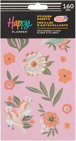 مجموعة ملصقات Happy Planner مكونة من 15 ورقة للتقويمات والمجلات والمخططين وملحقات سجل القصاصات، حجم كلاسيكي، إجمالي 294 ملصقًا، موسم غريب الأطوار in Kuwait
