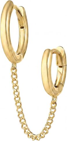 Gorjana Women's Lou Double Huggie in Saudi Arabia