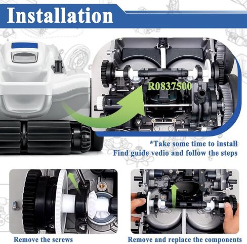Upgraded R0837500 Drive Shaft Assembly Installation Kit with Driver, Premium Quality Replacement Fits P40 Sport in Kuwait