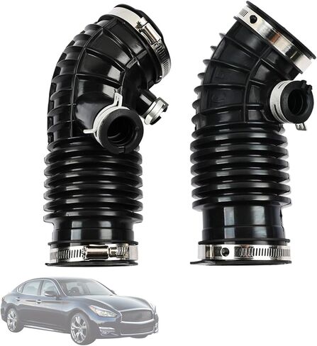 16576-1MA0B أنبوب خرطوم سحب المحرك على الجانب الأيسر متوافق مع Infiniti M37 2011-2013، Q70 2014-2019، Q70L 2015-2019 3.7L استبدال 165761MA0B أنبوب قناة السحب in Kuwait