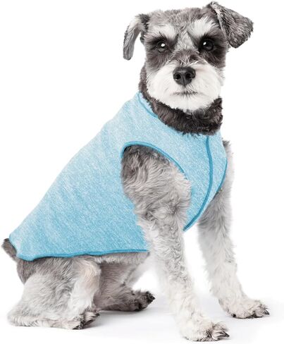 Sun Shield Dog Tee – T-Shirt for Canines – UV Protection, Pet Anxiety Relief, Wound Care – Protects Against Foxtails, Aids Alopecia - Machine Washable, All Season – Size 2 – Ocean Blue in Saudi Arabia