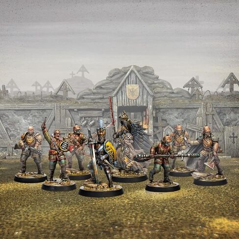 مجموعة منمنمات Archon Studio Trench Crusade Prussian Stosstruppen Warband لألعاب تقمص الأدوار وألعاب الطاولة، من in Kuwait