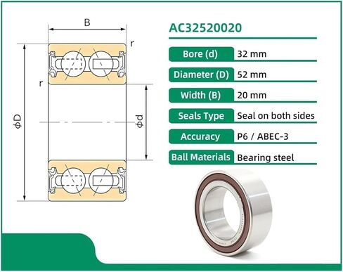 AC32520020 32X52X20 32BD5220 مكيف الهواء A/C ضاغط القابض البكرة in Kuwait