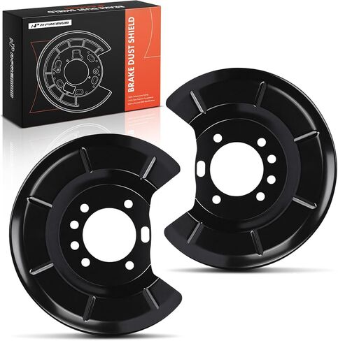 A-Premium Rear Driver and Passenger Side Brake Dust Shield Compatible with Ford Models - Escape 2013-2016, Focus 2013-2018, 2-PC Set in Kuwait