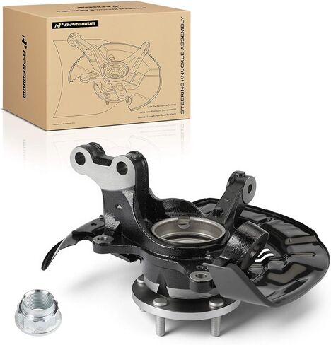 A-Premium Front Steering Knuckle & Wheel Bearing Hub Assembly Compatible with Toyota Highlander 2008-2017 & Lexus RX350 2010-2015, RX450h 2010-2015, Left Driver Side, Replace # 4770348010, 9036945006 in Saudi Arabia