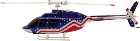 RC ERA A60 Bell-206 110-size Auto Stabilized 6-Axis Gyroscope RC Helicopter With Optical Flow Sensor & Upgraded Transmitter - Remote Control Helicopter RTF For Beginner & Adults (Blue/Yellow) in Saudi Arabia