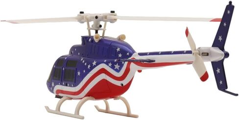 RC ERA A60 Bell-206 110-size Auto Stabilized 6-Axis Gyroscope RC Helicopter With Optical Flow Sensor & Upgraded Transmitter - Remote Control Helicopter RTF For Beginner & Adults (Blue/Yellow) in Saudi Arabia