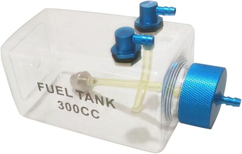 RC Tank, Transparent, 300CC, Universal Fit, RC Airplane, PP, Hobby RC Vehicle Engine Systems and Parts in Saudi Arabia