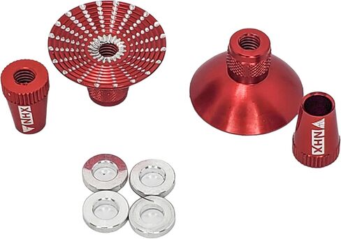 NHX RC الشب الارسال Gimbal عصا ينتهي M3 ل Futaba 14SG 16SZ 16IZ 18SZ 10J -الأحمر in Kuwait