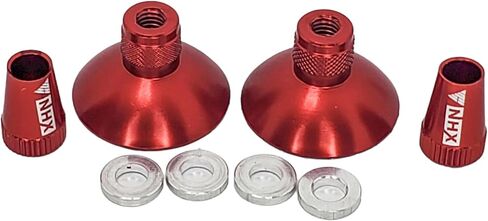 NHX RC الشب الارسال Gimbal عصا ينتهي M3 ل Futaba 14SG 16SZ 16IZ 18SZ 10J -الأحمر in Kuwait