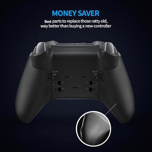 Front Back Housing Shell Faceplate Grip Cover Replacement Repair Parts Accessories Kit for Elite Series 2 Controller in Kuwait