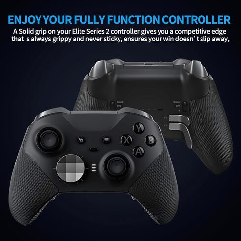 Front Back Housing Shell Faceplate Grip Cover Replacement Repair Parts Accessories Kit for Elite Series 2 Controller in Kuwait