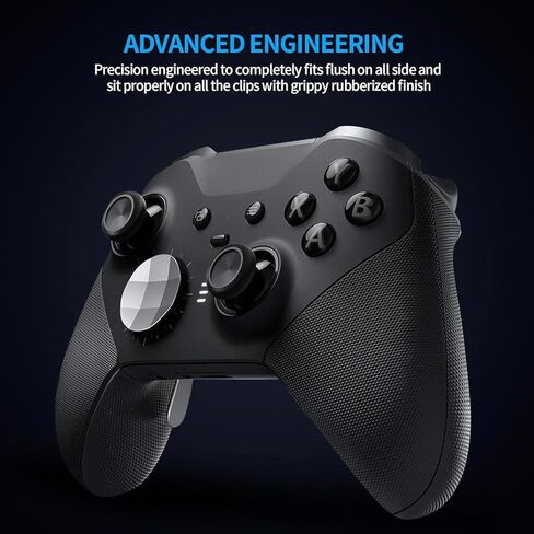 Front Back Housing Shell Faceplate Grip Cover Replacement Repair Parts Accessories Kit for Elite Series 2 Controller in Kuwait