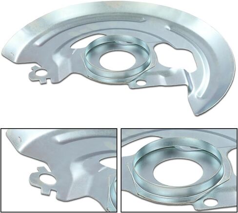 دعامات فرجار قرص الفرامل من CHEDA وألواح الدعم ودروع الغبار تناسب Buick Skylark/Buick GS/Chevy Chevelle Monte Carlo Malibu El Camino/Pontiac GTO Tempest Lemans/Oldsmobile 442 Cutlass 1964-1972 in Kuwait