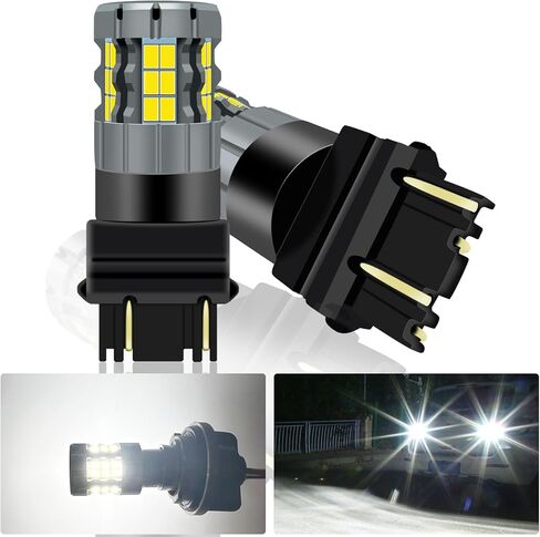 2 قطعة PY21W 1156 7507 BAU15S لمبة إشارة الانعطاف LED، لمبة استبدال CANBUS خالية من الأخطاء ضد فرط الفلاش 300% كهرمان فائق السطوع 30-SMD 25 وات 4000LM in Kuwait
