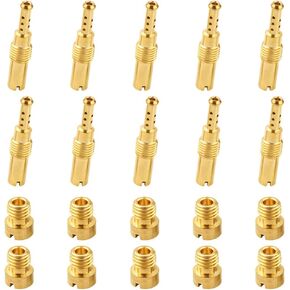20PCS Car Carburetor Jet Kit, Carburetor Assortment Includes 10PCS Main and 10PCS Slow Jet, Automotive Replacement Accessories, Compatible with PWK, CVK, PE, PWM (K75-98) in Kuwait