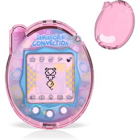 Translucent Cover Case for Tamagotchi Connection Virtual Reality Pet, Plastic Transparent Case Compatible with Tamagotchi Connection Electronic Pet Accessories (Transparent) in Kuwait