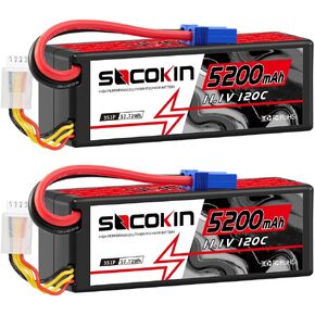 4S 7600mAh Lipo Battery 14.8V 120C Lipo Battery with EC5 Connector Hard Case for RC Car Truck Tank RC Buggy Truggy RC Model Racing Hobby in Kuwait