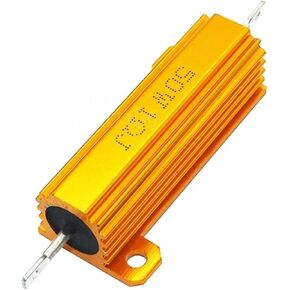 50W 100W الألومنيوم الطاقة معدن شل حالة Wirewound المقاوم 0.01 ~ 100K 0.05 0.1 0.5 1 2 6 8 10 20 200 500 1K 10K أوم المقاومة (50W-3.3R) in Kuwait