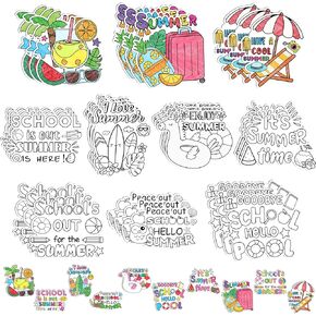 30 Packs Father's Day Coloring Craft Kit with Magnet - Color Your Own Dad Magnets Card Set, DIY Fridge Refrigerator Decor Home Party Gift Class Art Activity Supplies for Dad Grandpa Husband in Saudi Arabia