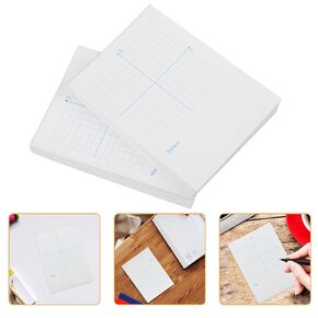 Baluue Graphing Sheets Notebook 2pcs Xy Coordinate System, Math Drawing Papers with Grid Paper for School and Office Use in Kuwait