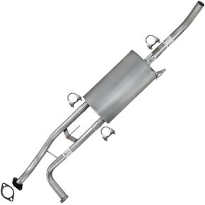 Exhaust Muffler Assembly Compatible for 2012-2017 Nissan NV1500 & NV2500 4.0L | Stainless Steel | Northeastern Exhaust | Free Gasket and Clamps Included | Automotive Replacement Part in Kuwait