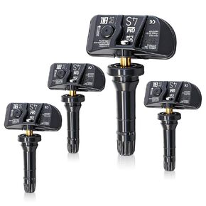 استبدال مستشعر TPMS متوافق مع مستشعر نظام مراقبة ضغط الإطارات شيفروليه كورفيت 2020-2024 لـ 13533166، 13538760، 84991144، 433 ميجا هرتز، حزمة من 4 قطع in Kuwait
