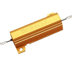 50W 100W Aluminum Power Metal Shell Case Wirewound Resistor 0.01R ~ 100K 1 4 5 6 8 10 20 200 500 1K ohm Resistance RX24 DSSRQI(50W-300R) in Kuwait