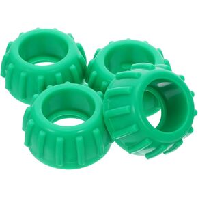 INOOMP 4 قطع من أغطية لولبية الشريحة للعب مع أغطية صواميل أمان للقطر الداخلي 2.5 سم لمعدات الملعب الداخلي in Kuwait