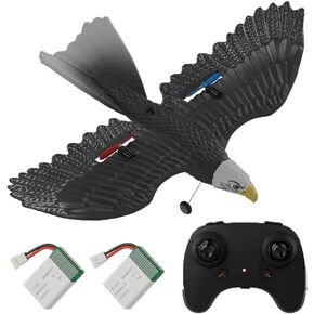 2.5 CH طائرة RC طائرة النسر الطائر الطائر مع بطاريتين 6 محاور مثبت جيروسكوبي سهل الطيران للمبتدئين والكبار in Kuwait