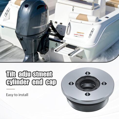 6H1-43821-11-00 Trim Cylinder End Cap, Replacement for Yamaha Outboard Motor 55 60 70 75 80 85 90 HP 70Tlry 90Tlra 60Tlra in Kuwait