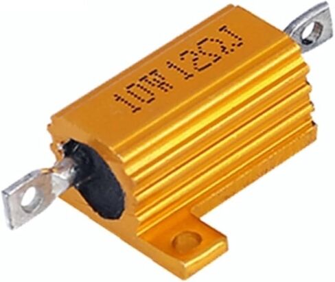 1 قطعة 10 واط الألومنيوم الطاقة معدن شل حالة Wirewound المقاوم 6R 10R 20R 30R 39R 82R أوم لور المقاومة (1 قطعة 82R) in Kuwait