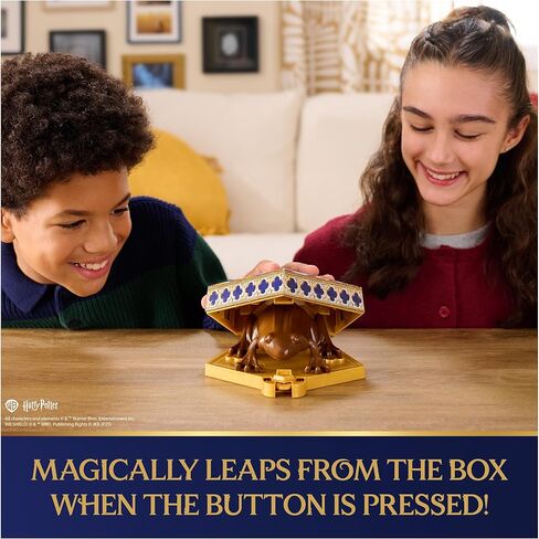 Wizarding World Harry Potter, Interactive Chocolate Frog Toy, Jumps & Leaps with Sound Effects, Kids Toys for Girls & Boys Ages 6 and up in Kuwait