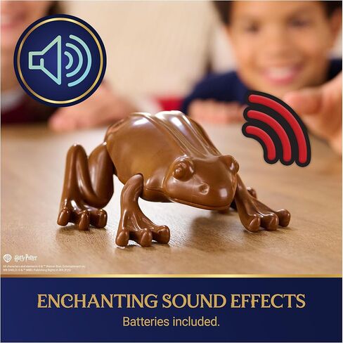 Wizarding World Harry Potter, Interactive Chocolate Frog Toy, Jumps & Leaps with Sound Effects, Kids Toys for Girls & Boys Ages 6 and up in Kuwait